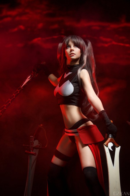 Helly Von [Косплей Рин Тосака]