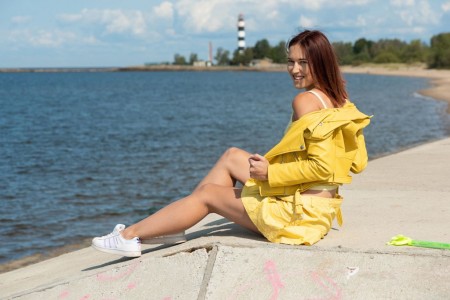 Mina K Солнечный Жёлтый