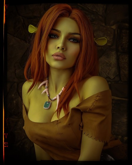 Kalinka Fox Косплей Фионы